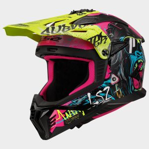 Casque LS2 MX708 FAST II GORILLA PURPLE H-V YELLOW-06