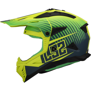 Casque LS2 MX708 FAST II DUCK M.H-V GREEN H-V YELL.-06