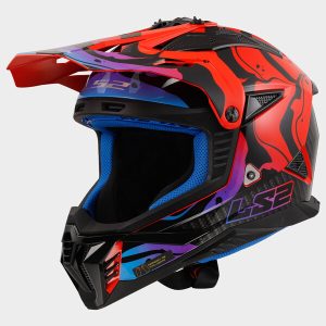 Casque LS2 MX708 FAST II WASH RED-06