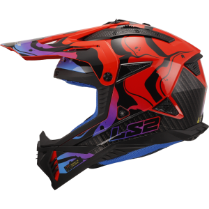 Casque LS2 MX708 FAST II WASH RED-06