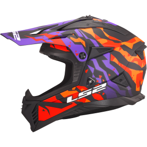 Casque LS2 MX708 FAST II GROTESK PURPLE ORANGE-06