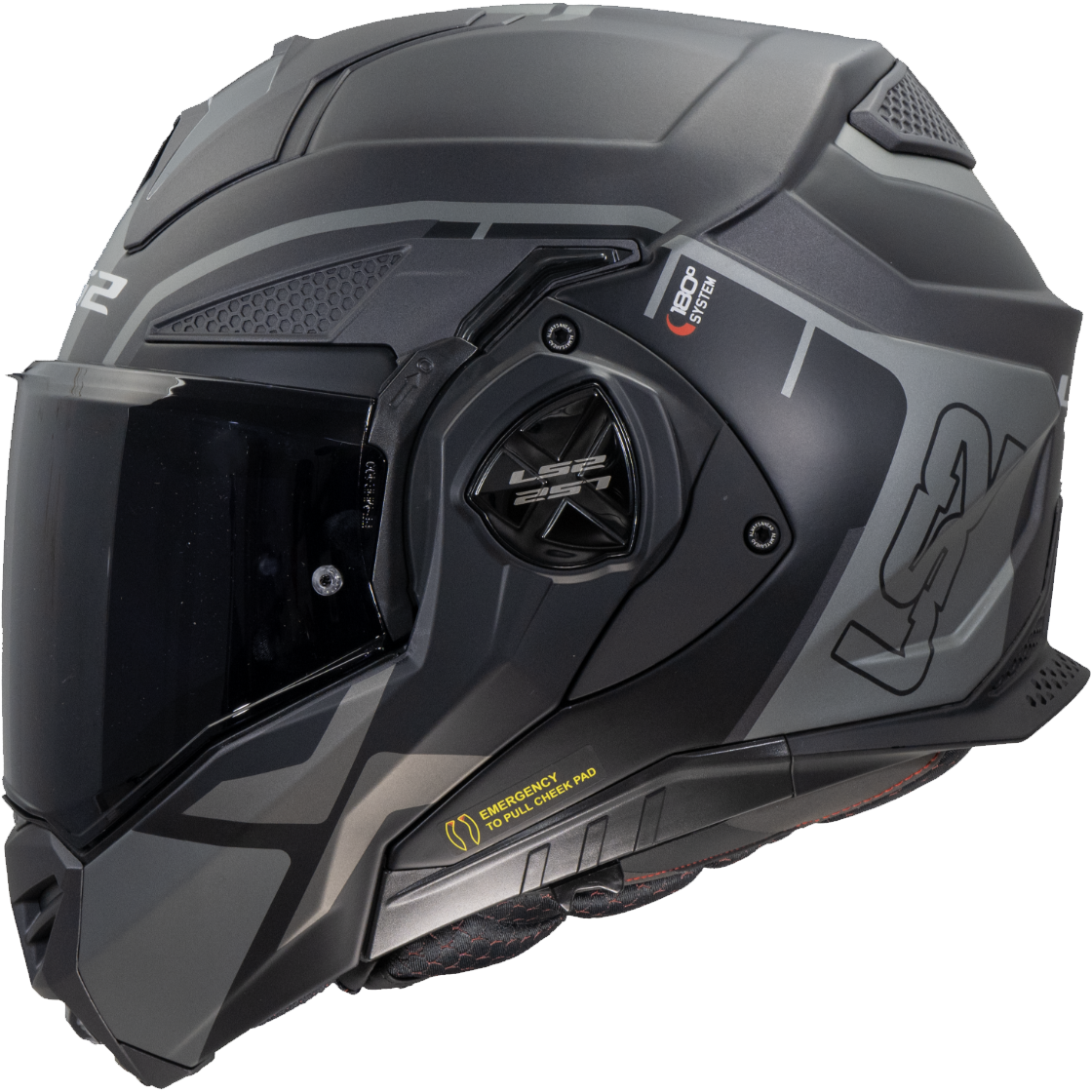 Casque LS2 FF901 ADVANT X METRYK MATT TITANIUM-06 – Image 2