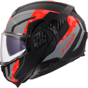 Casque LS2 FF910 ADVANT II GLIDE BLACK GREY RED