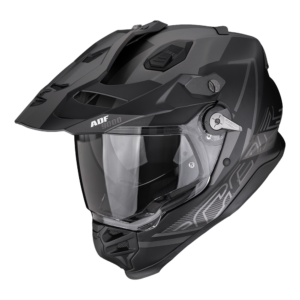 Casque Scorpion ADF-9000 AIR SUMMIT Noir mat-Argent