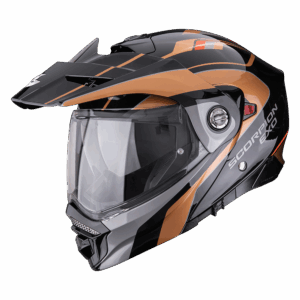 Casque Scorpion ADX-2 KAMPS Noir-Cuivre