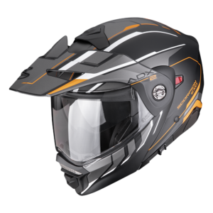 Casque Scorpion ADX-2 WALT Noir mat-Orange