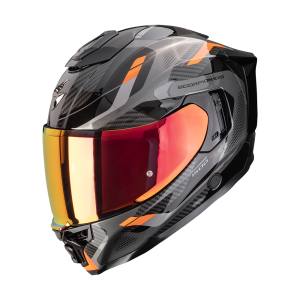 Casque Scorpion EXO-1500 AIR SLEEK Noir-Orange
