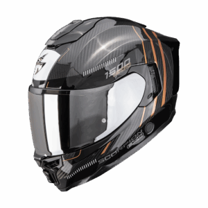 Casque Scorpion EXO-1500 CARBON AIR ZITY Noir-Cuivre