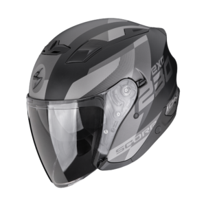 Casque Scorpion EXO-230 COMICS Noir mat-Argent