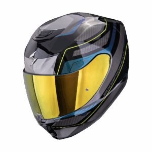 Casque Scorpion EXO-391 LEO Noir-Bleu