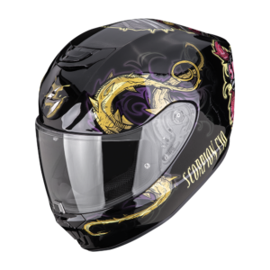 Casque Scorpion EXO-391 MUMIA Noir-Caméléon