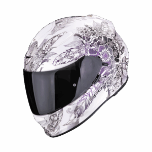 Casque Scorpion EXO-491 DREAM Blanc-Caméléon