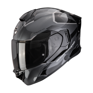 Casque Scorpion EXO-530 AIR CLIP Argent-Noir