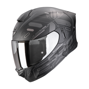 Casque Scorpion EXO-530 AIR FOND Noir Mat-Argent