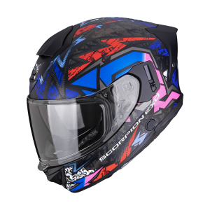 Casque Scorpion EXO-530 AIR METEOR Mat Noir-Rose