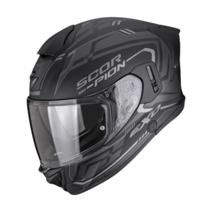 Casque Scorpion EXO-530 AIR SLOPE Mat Noir-Argent