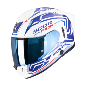 Casque Scorpion EXO-530 AIR SLOPE Blanc-Noir-Rouge
