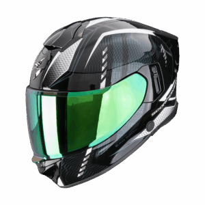 Casque Scorpion EXO-530 AIR THERAS Noir-Irisé-Blanc