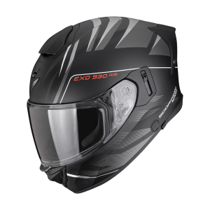 Casque Scorpion EXO-530 AIR TIGRIS Noir mat-Argent