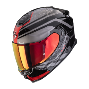 Casque Scorpion EXO-GT SP AIR CARBON ARTEN Noir-Rouge