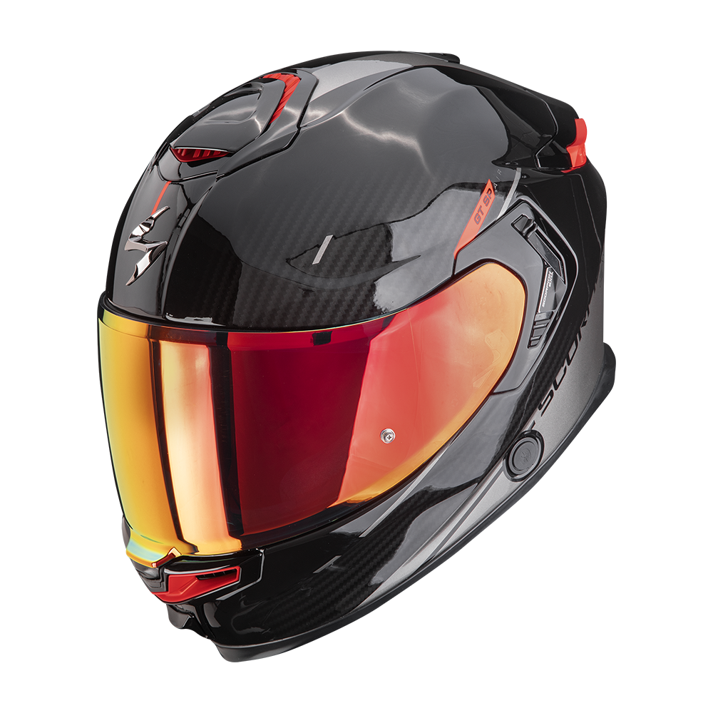 Casque Scorpion EXO-GT SP AIR CARBON ASPHALT Noir-Argent
