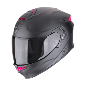 Casque Scorpion EXO-GT SP AIR CARBON Noir mat-Rose