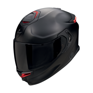 Casque Scorpion EXO-GT SP AIR CARBON Noir mat-Rouge