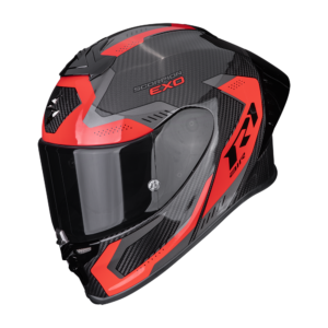 Casque Scorpion EXO-R1 EVO II CARBON AIR PROPEL Noir-Rouge