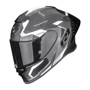 Casque Scorpion EXO-R1 EVO II CARBON AIR PROPEL Noir-Blanc