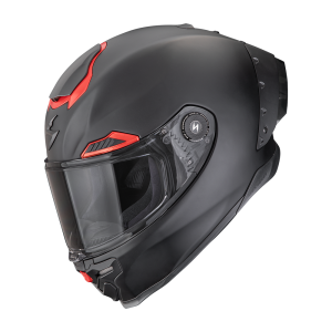 Casque Scorpion EXO-RACE AIR CARBON Noir mat-Rouge