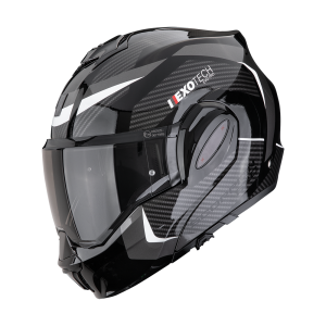 Casque Scorpion EXO-TECH EVO PRO ACUTI Noir-Argent