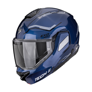 Casque Scorpion EXO-TECH II DASH Bleu-Noir-Blanc