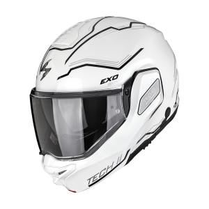 Casque Scorpion EXO-TECH II DASH Blanc-Argent-Noir