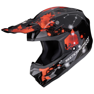 Casque Scorpion SMX-10 VIBE Noir-Rouge