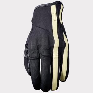 Gants Five FLOW — STRIPES Noir / Beige