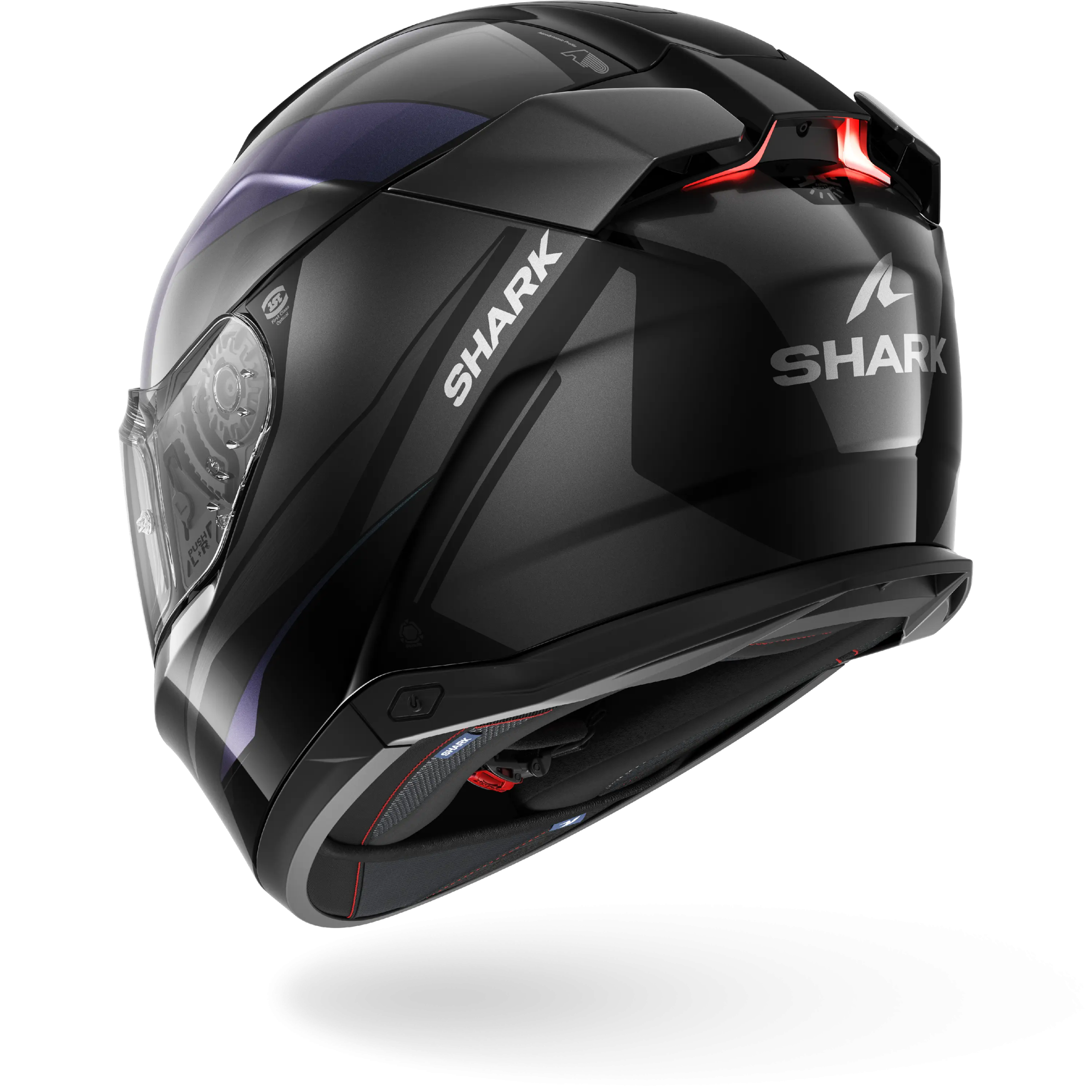 Casque Shark SKWAL i3 MEKARIUM — Noir Caméléon Anthracite – Image 2