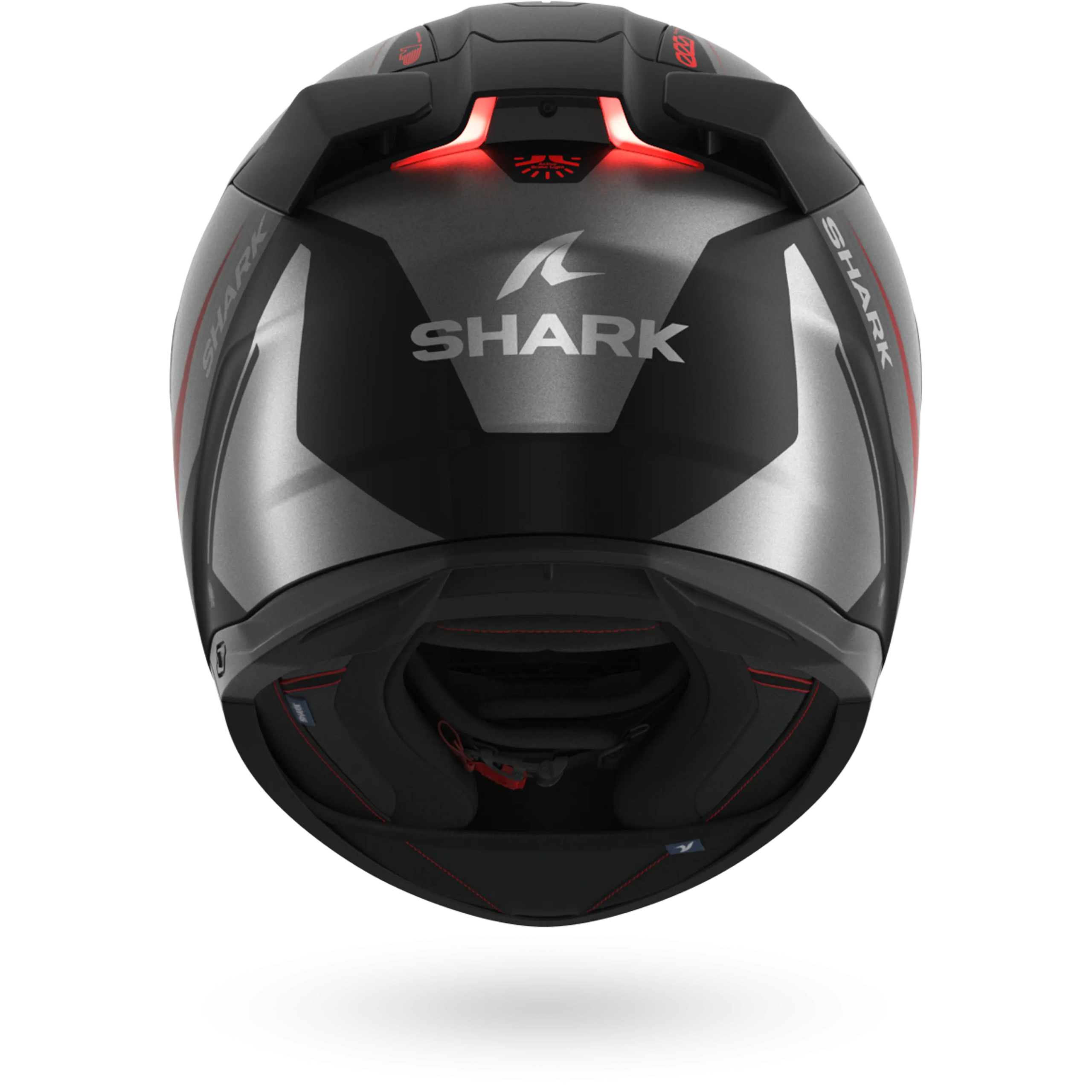 Casque Shark SKWAL i3 MEKARIUM Mat — Noir Anthracite Rouge – Image 5