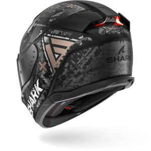 Casque Shark SKWAL i3 HELLCAT Mat — Noir Chrome Anthracite