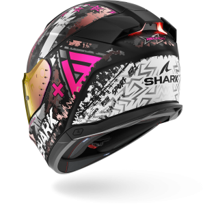 Casque Shark SKWAL i3 HELLCAT Mat — Noir Chrome Violet