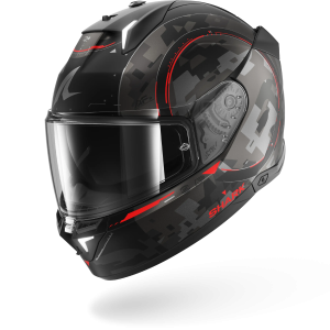 Casque Shark SKWAL i3 GANG Mat — Noir Anthracite Rouge