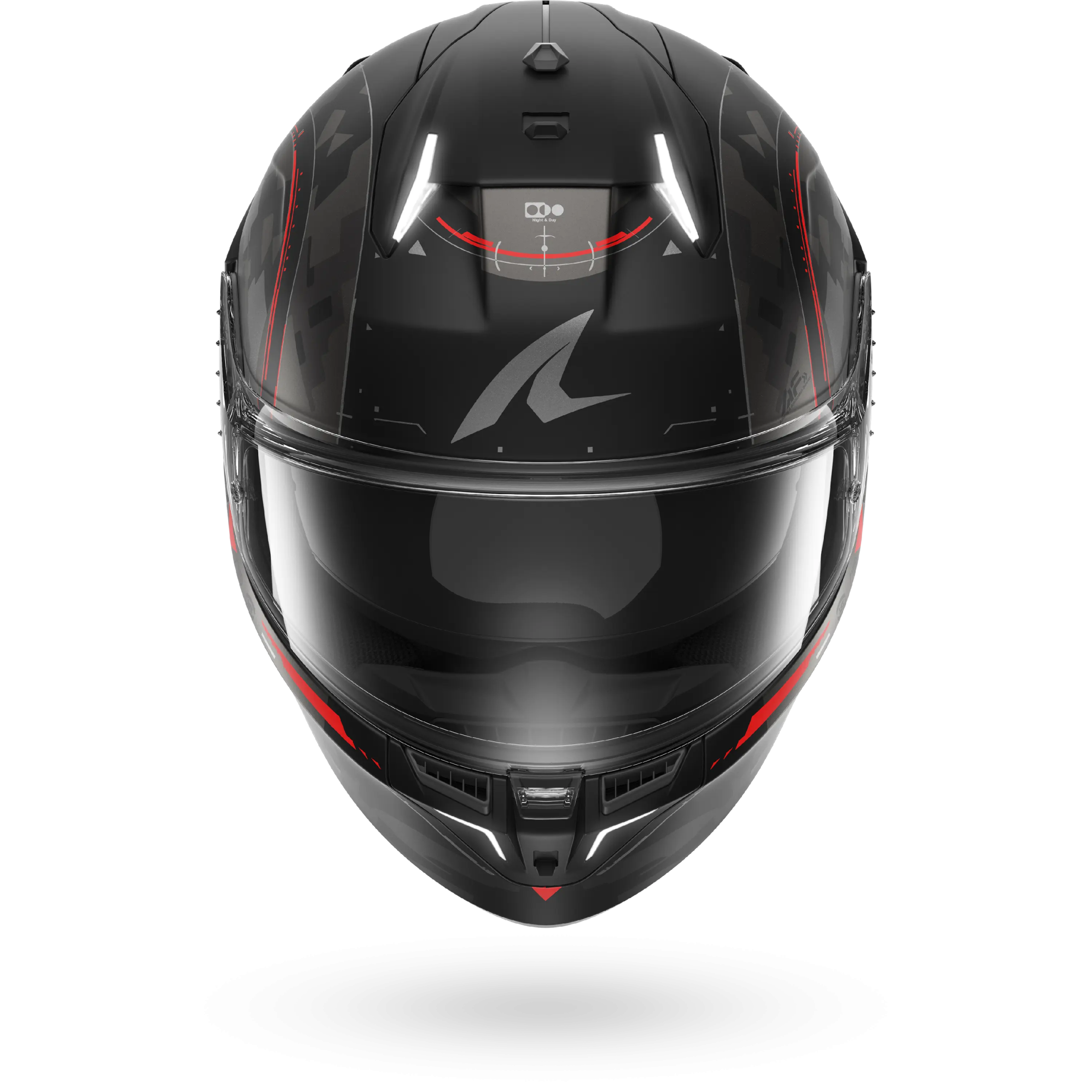 Casque Shark SKWAL i3 GANG Mat — Noir Anthracite Rouge – Image 3
