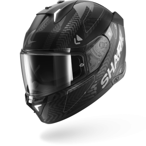 Casque Shark SKWAL i3 READY Mat — Noir Chrome Anthracite