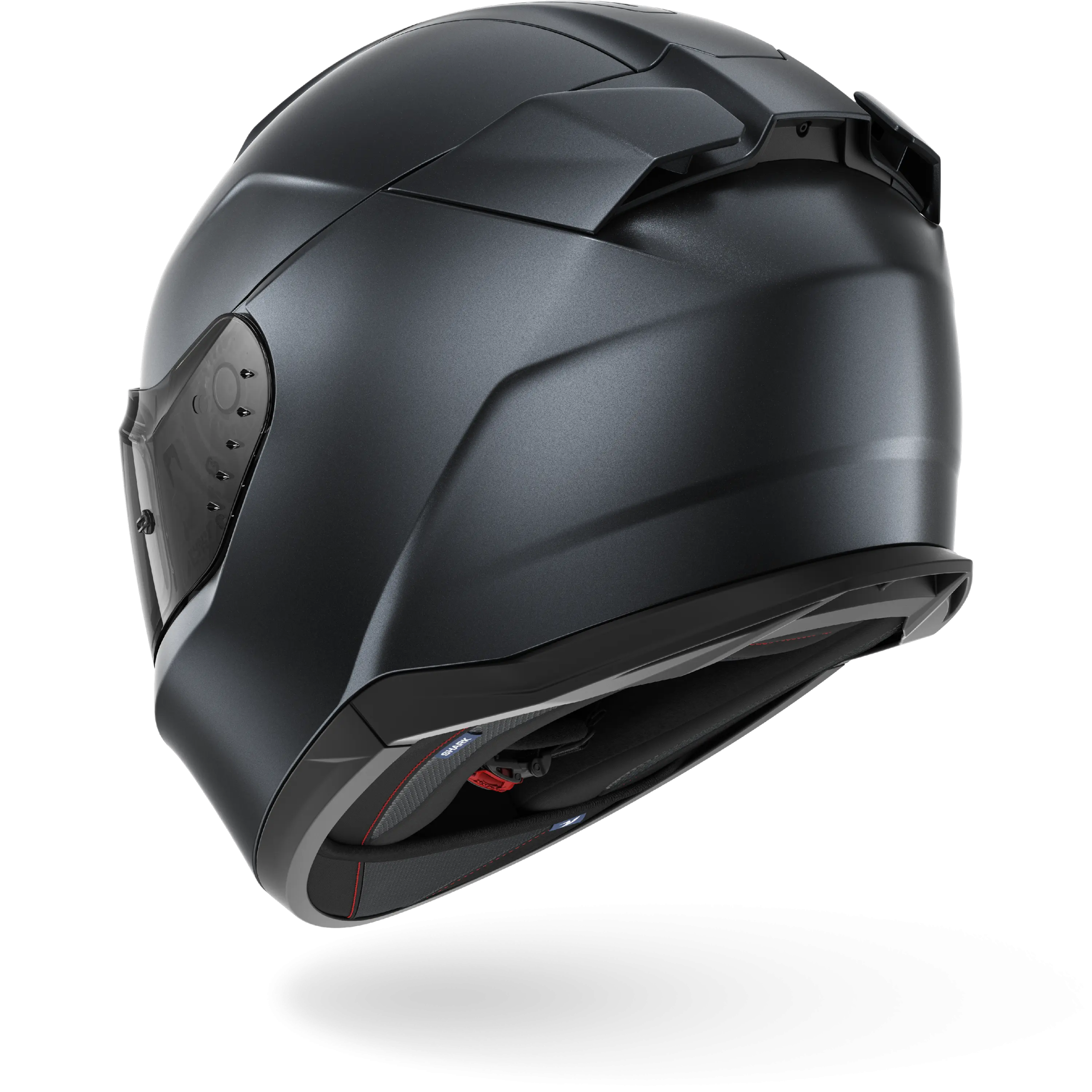 Casque Shark D-SKWAL 3 DARK SHADOW EDITION Mat — Bleu Acier mat – Image 2