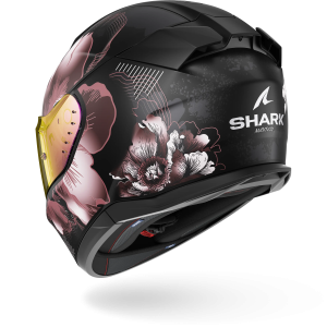 Casque Shark D-SKWAL 3 MAYFER Mat — Noir Violet Or