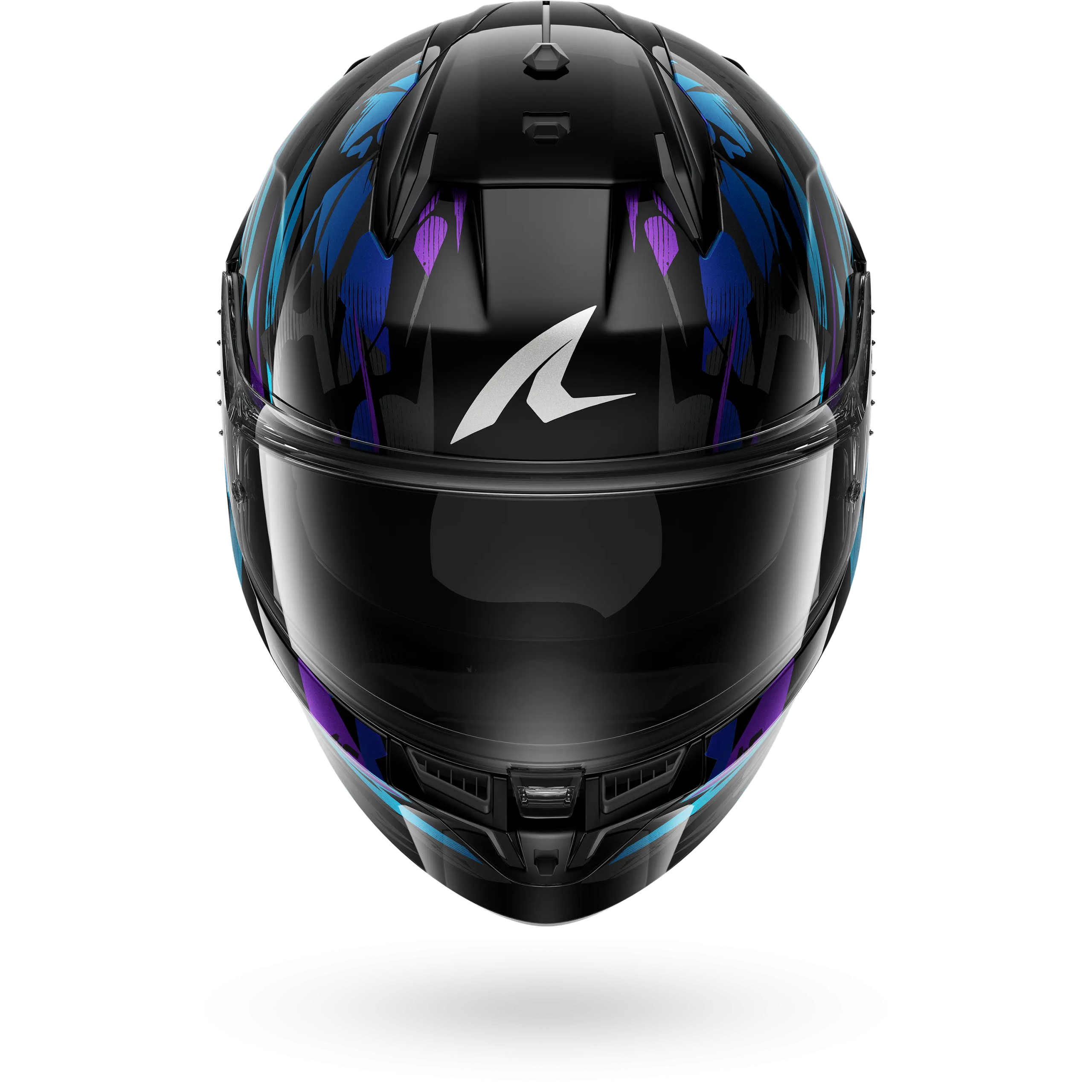 Casque Shark D-SKWAL 3 INKRIDER — Noir Caméléon Anthracite – Image 3