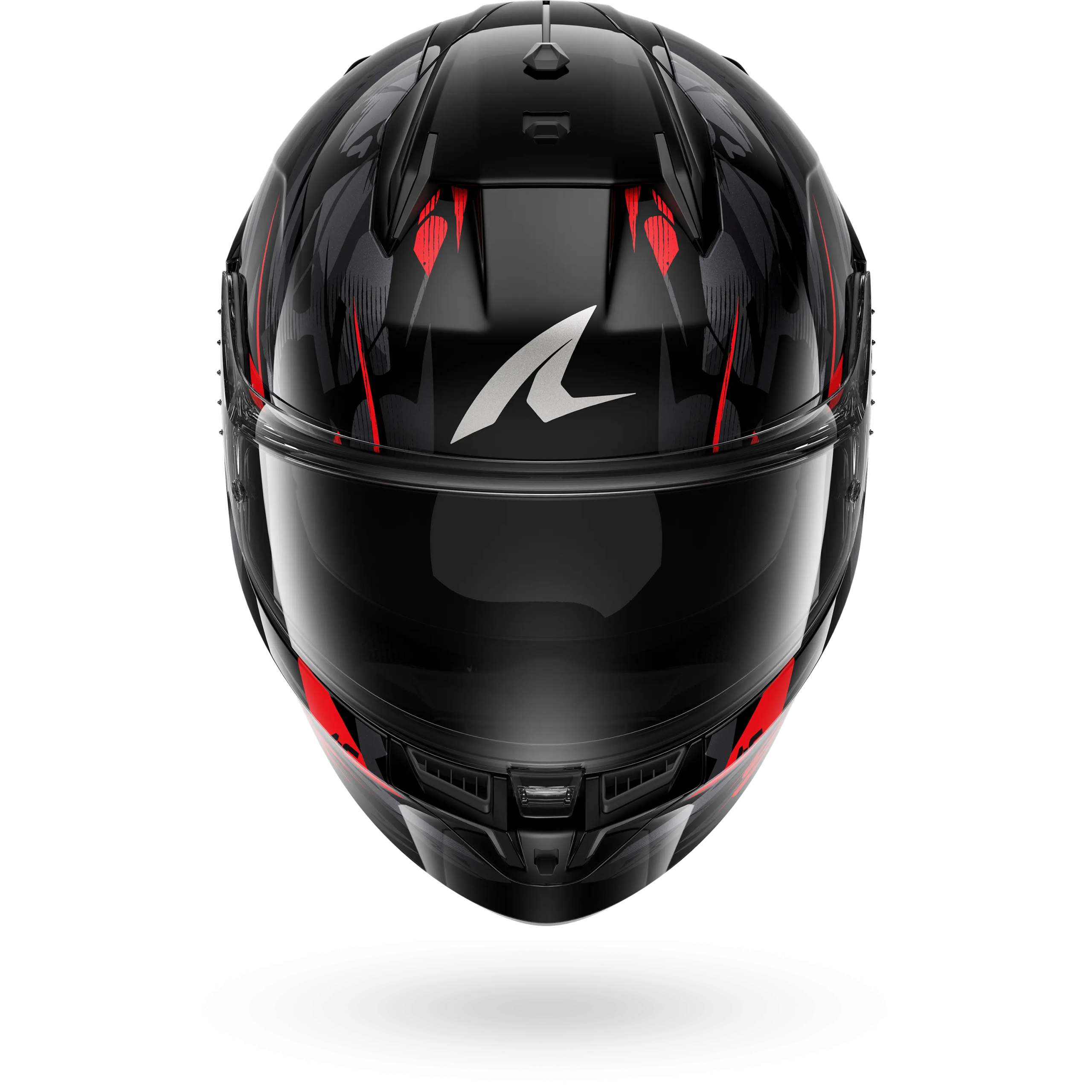 Casque Shark D-SKWAL 3 INKRIDER Mat — Noir Anthracite Rouge – Image 3