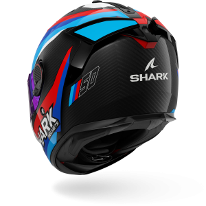 Casque Shark SPARTAN GT PRO CARBON GUINTOLI — Carbone Bleu Rouge