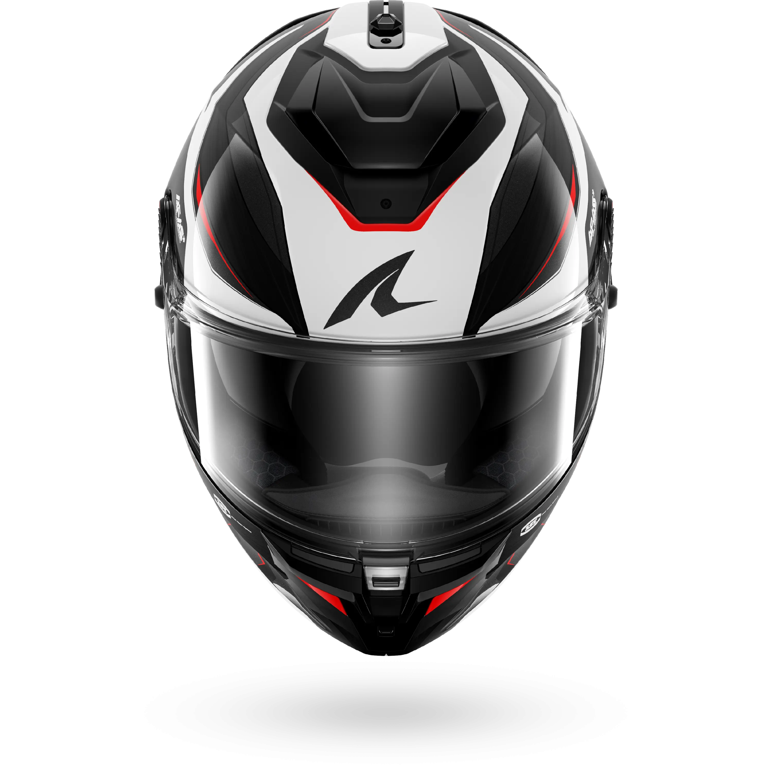 Casque Shark SPARTAN GT PRO CARBON MEKARIUM — Carbone Argent Rouge – Image 3