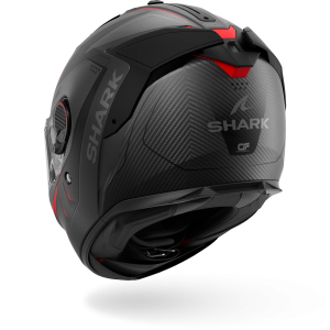 Casque Shark SPARTAN GT PRO CARBON MEKARIUM Mat — Carbone Anthracite Rouge