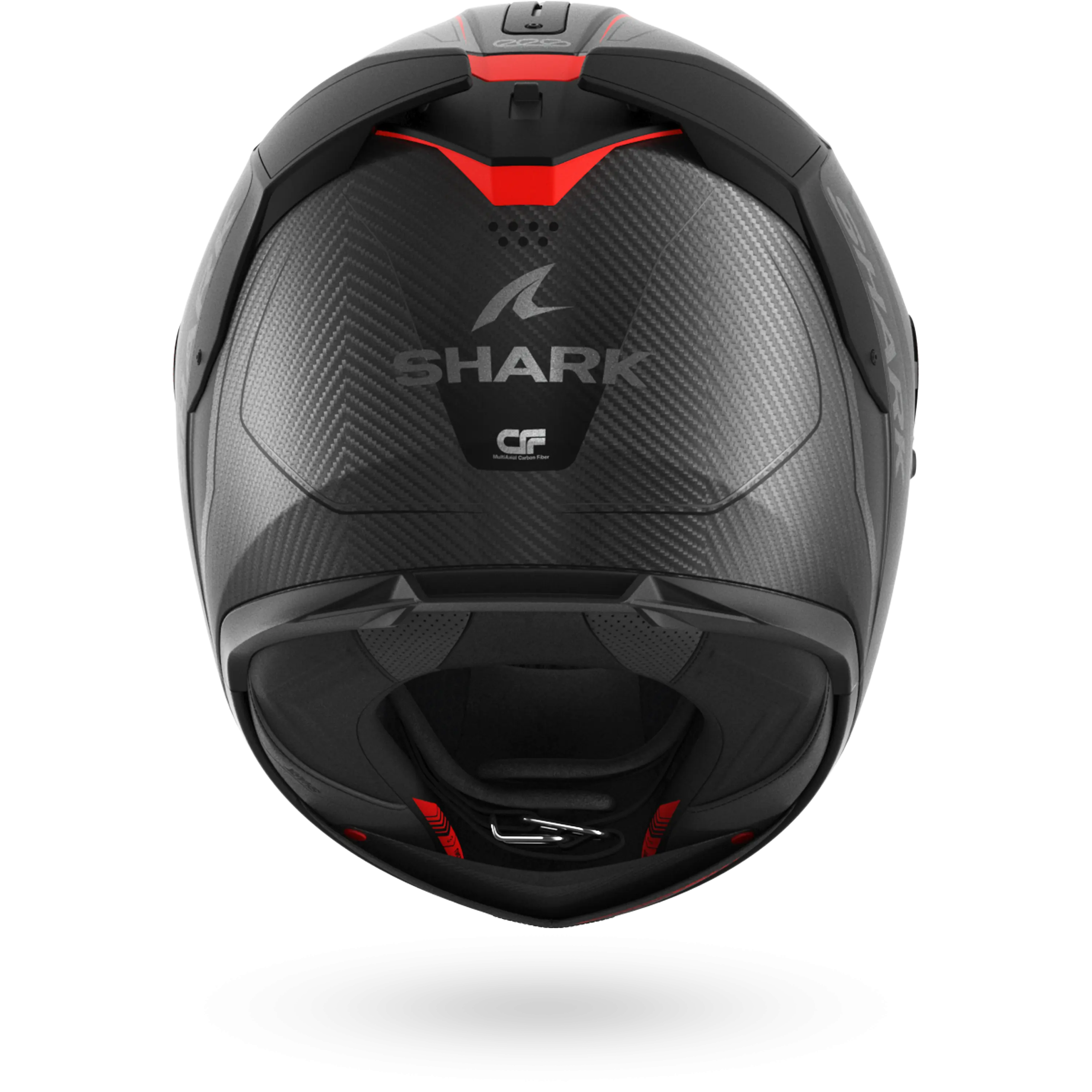 Casque Shark SPARTAN GT PRO CARBON MEKARIUM Mat — Carbone Anthracite Rouge – Image 5